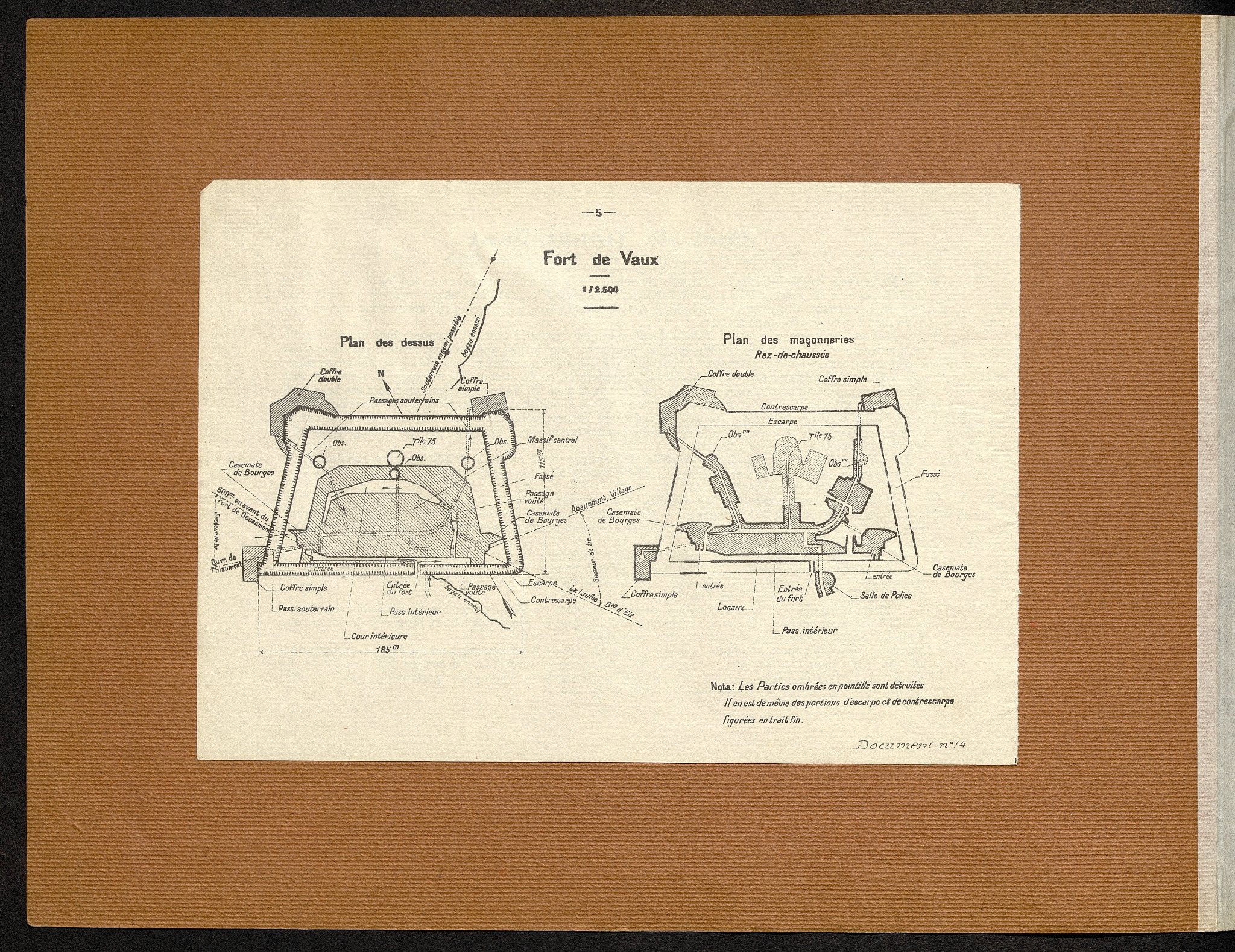 Document n°14 — Fort de Vaux