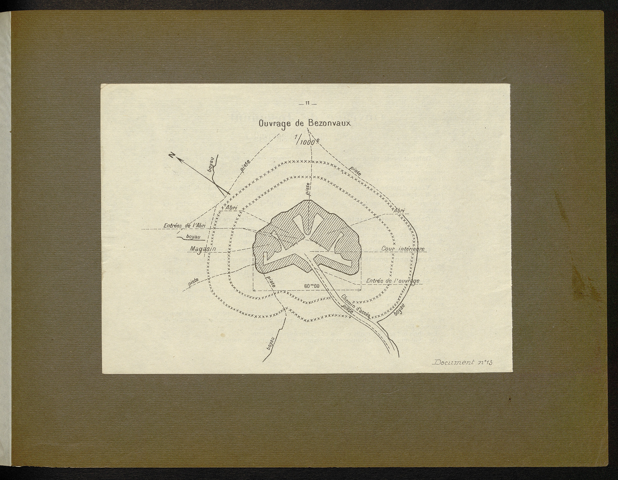 Document n°13 — Ouvrage de Bezonvaux