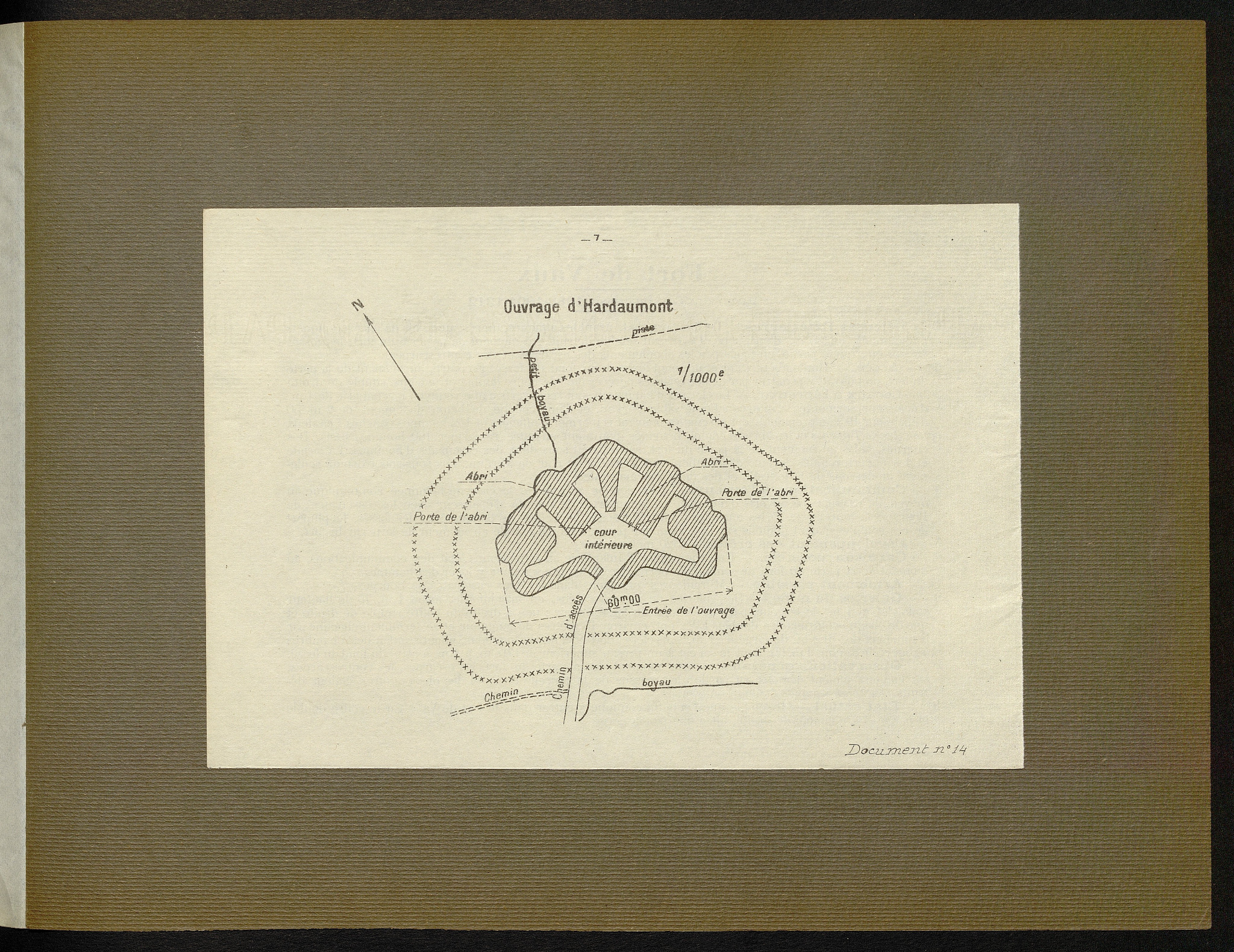 Document n°14 — Ouvrage d’Hardaumont