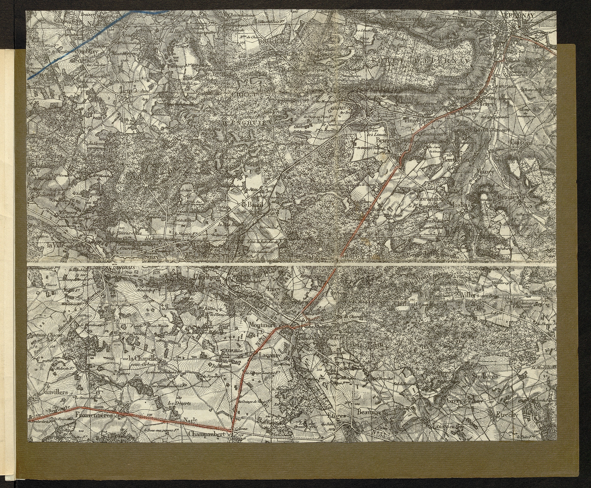 Carte n° 60 — Montmort, Oiry et Épernay