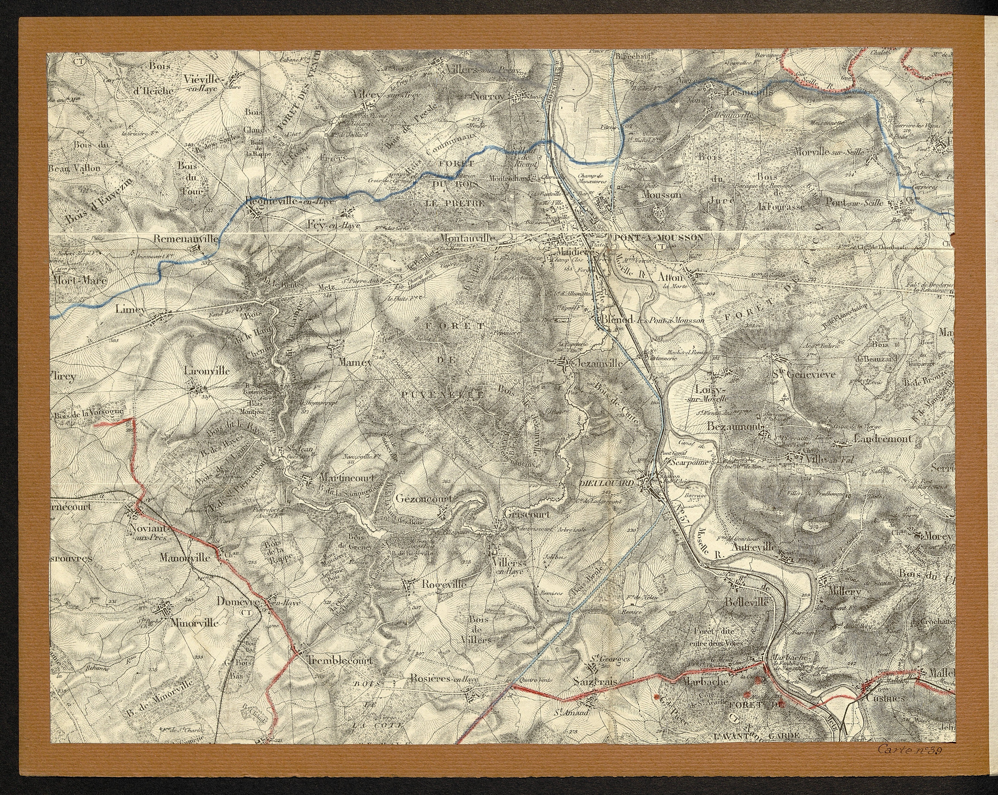 Carte 39 — Voisogne et Noviant-aux-Prés