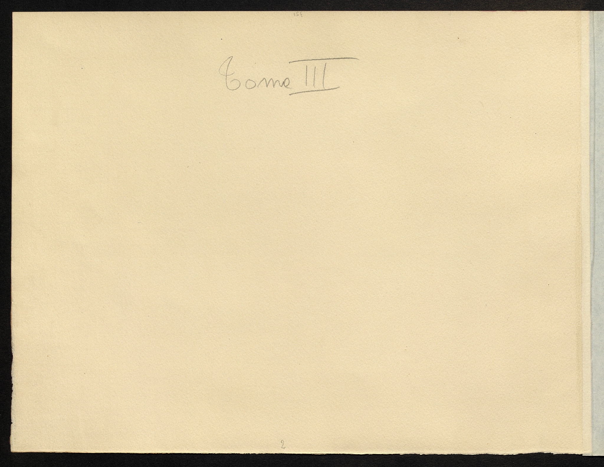 Feuillet de titre — Tome III